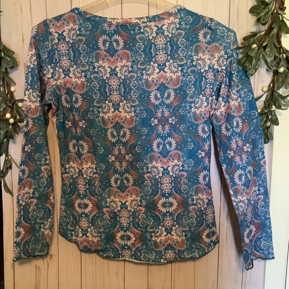 Boho Sundance embroidery and beaded top, size S - Picture 9 of 9